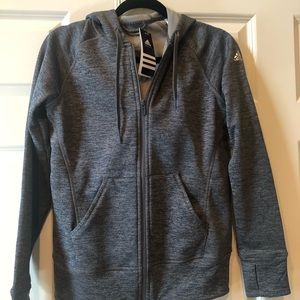 Heather/Navy Adidas jacket